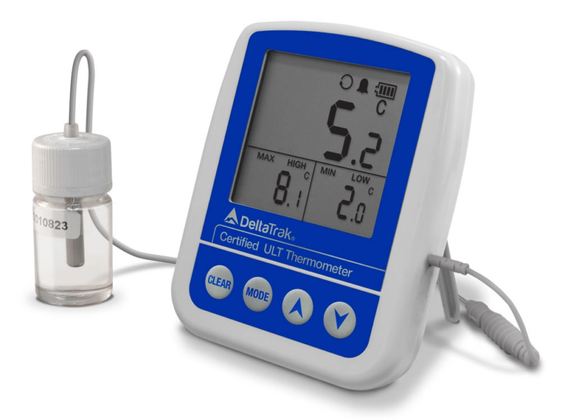 TERMOMETRO CERTIFICADO, DIGITAL CON SONDA MARCA DELTATRAK MODELO 12207
